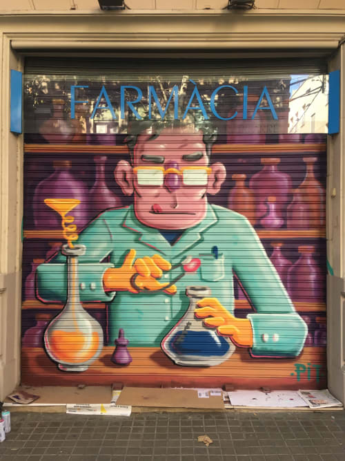 Farmacist | Murals by PITARTEAGA