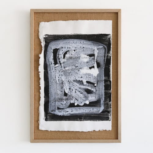 Grafitie Linea Di Segno Pico III | Mixed Media in Paintings by Kim Fonder