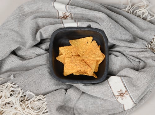 Longpi Pottery Small Bowl - Square | Dinnerware by ARTISAGA PRIVATE LIMITED