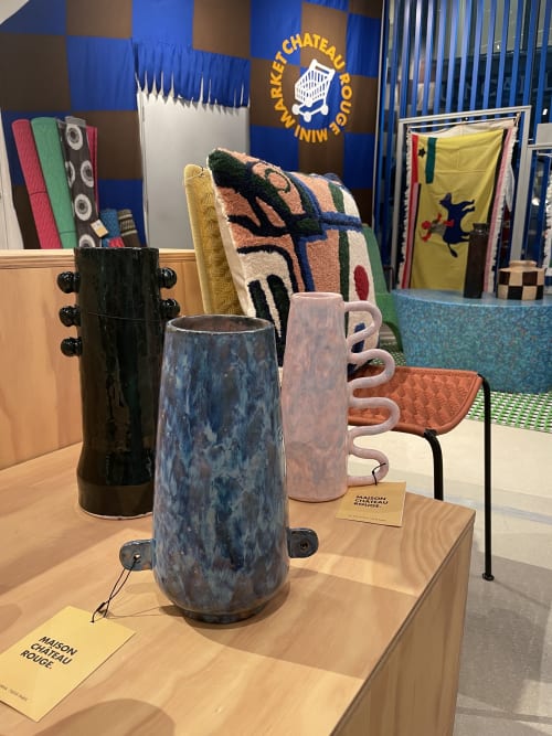 Selection of vases on our pop-up at la samaritaine | Vases & Vessels by IBKKI | Samaritaine in Paris