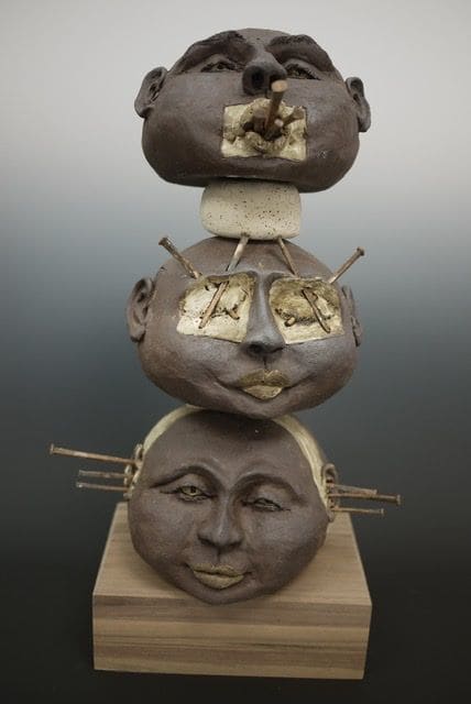 Hear, See, Speak | Sculptures by Mary Mcgill Ceramics