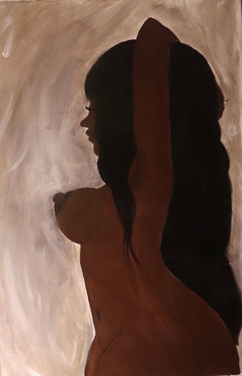 The Softest Rebellion | Oil And Acrylic Painting in Paintings by Madame A. K. Selestan