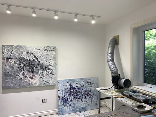 Studio View | Paintings by Anastessia Bettas