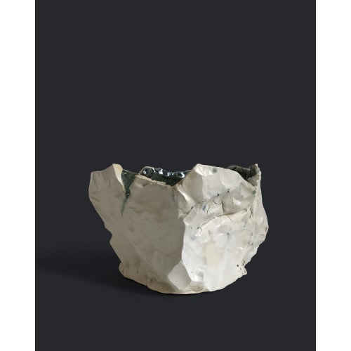 Chiseled Rock Vase | Vases & Vessels by AKIKO TSUJI