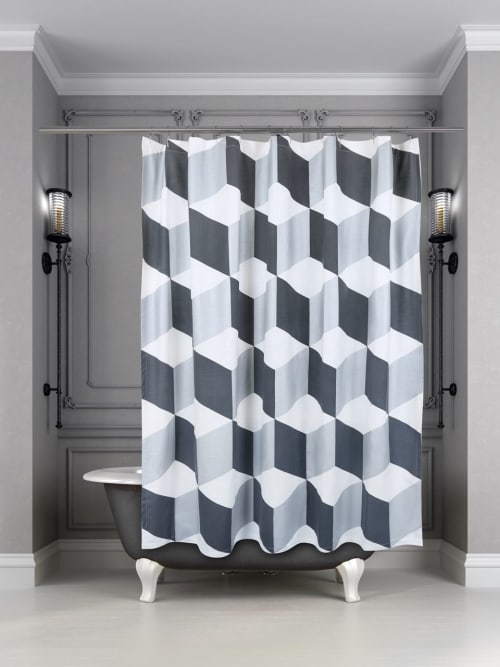 Palazzo Showercurtain | Curtains & Drapes by Siren Song