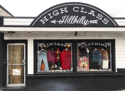 High Class Hillbilly Signage | Signage by I Saw The Sign | High Class Hillbilly in Nashville