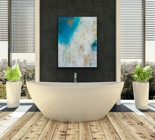 A Blue Mist | Paintings by Pamela K Beer Contemporary Fine Art