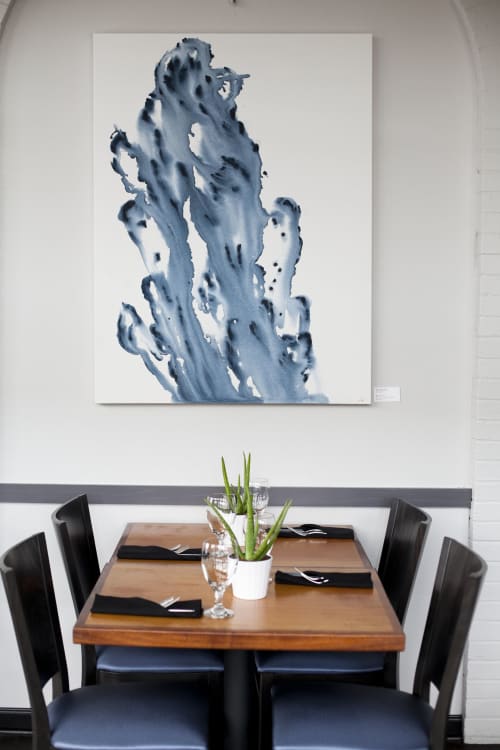River Oaks Restaurant - Art Installation | Paintings by Beth Winterburn | River Oaks Restaurant in Memphis