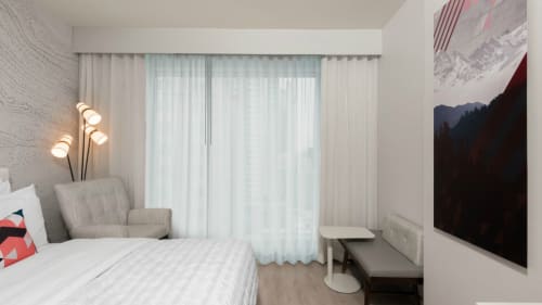 Le Méridien Denver Downtown, Hotels, Interior Design