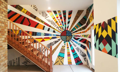 Tribal Connection | Murals by Katy Casper