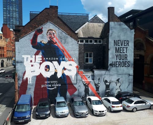 THE BOYS | Street Murals by Heart of Things Studio