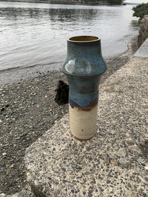 Ocean Vase | Vases & Vessels by Falkin Pottery