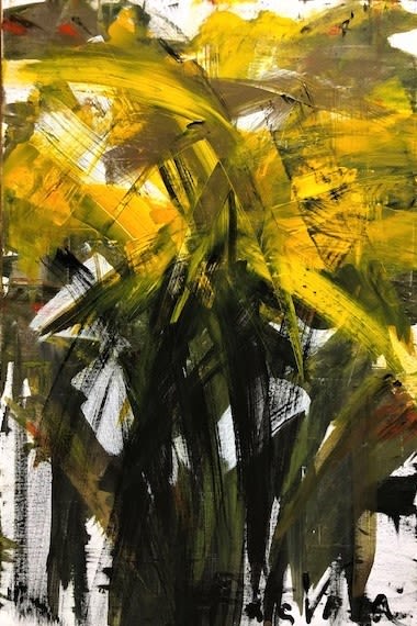 Citrine | Oil And Acrylic Painting in Paintings by Rita Vilma