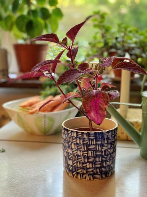 Small planter | Vases & Vessels by Anna Broström Ek