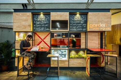 Garden Organic Cafe | Architecture by Spacefiction Studio | The Garden Cafe in Hyderabad