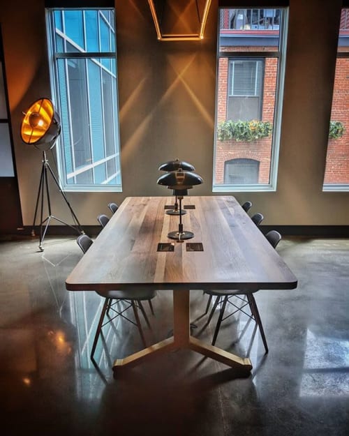 Library Table | Tables by Where Wood Meets Steel | CTRL Collective - Denver LoDo in Denver