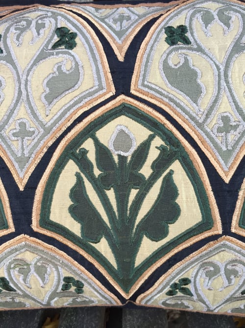 Gramercy Park | Pillow in Pillows by APPLIQUE ARTISTRY