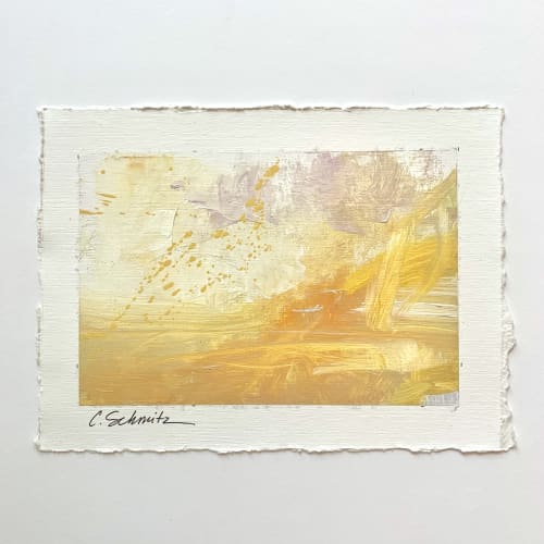 "Memory", Framed Oil on Arches Huile Paper | Oil And Acrylic Painting in Paintings by Cameron Schmitz