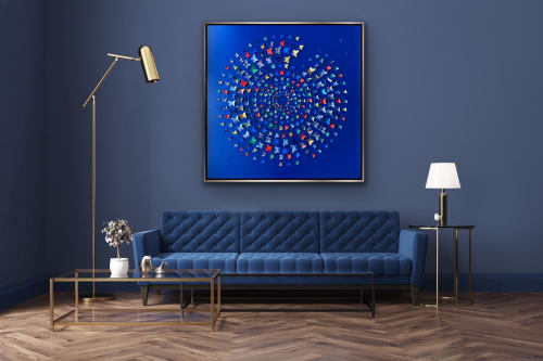 Into The Deep - butterfly art | Wall Hangings by Lorna Doyan