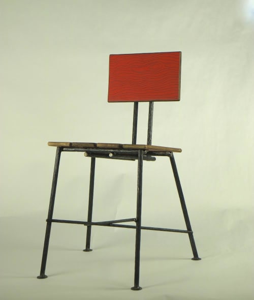 Sitting Chair | Dining Chair in Chairs by CP Lighting | Independent Lodging Congress, in the William Vale NYC in Brooklyn