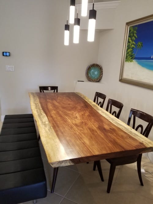Custom Live Edge Table (7) | Dining Table in Tables by Carlberg Design