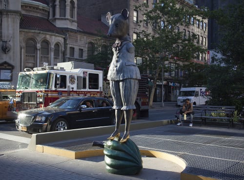 Ms. Mighty Mouse | Public Sculptures by Kathy Ruttenberg