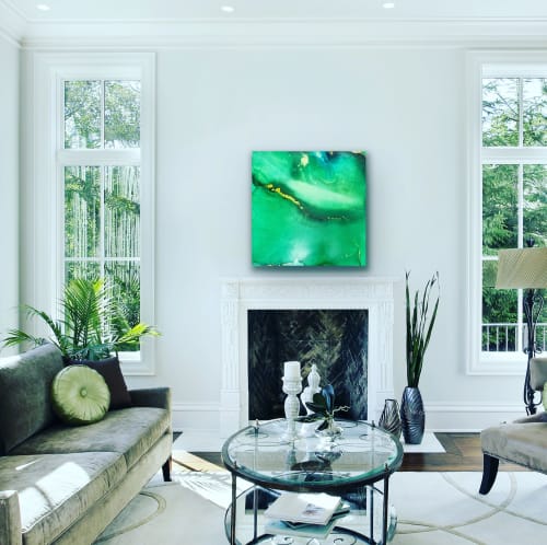 Sliding Away | Paintings by Barbara R