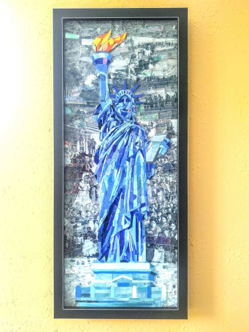Mother of Exiles | Mosaic in Art & Wall Decor by JK Mosaic, LLC