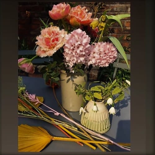 Wood Ash Glazed, Fluted Bud Vase | Art & Wall Decor by Rebecca J Woods Ceramics