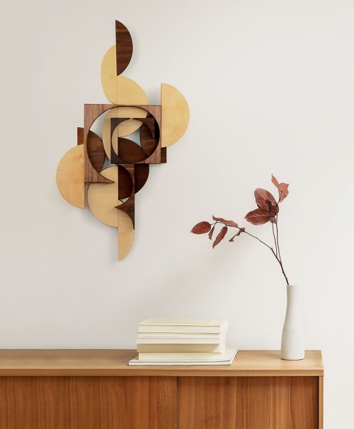Modern Abstract Wall Sculpture No 3 | Wall Hangings by La Loupe