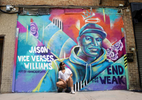Vice Verses - a tribute mural for Jason Williams | Murals by Bianca Romero