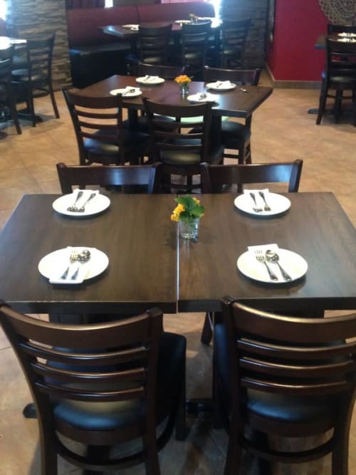 European Beech Restaurant Tables | Dining Table in Tables by Toncha Hardwood | Ban Chok Dee Thai Cuisine in Maple Ridge