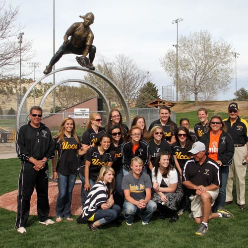 Dedicated to Excellence by Denny Haskew, NSG | Public Sculptures by JK Designs and the National Sculptors' Guild | University of Colorado Colorado Springs in Colorado Springs