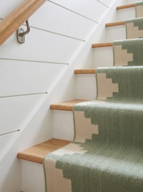 Handwoven Woolen Runner Rug | Rugs by Evergreen C