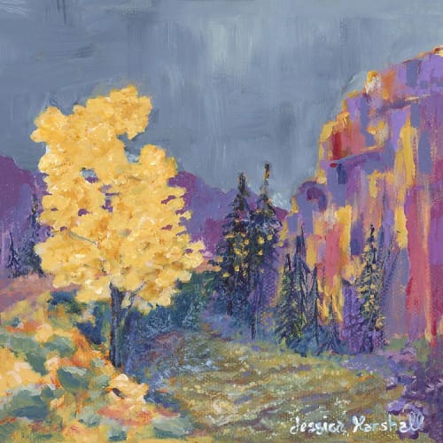 Giclée print of Hwy 14 | Prints by Jessica Marshall / Library of Marshall Arts