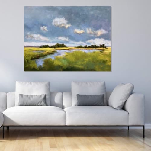 As Clouds Drift By | Paintings by Claire Jane Kendrick | CJK Studio in St. Augustine