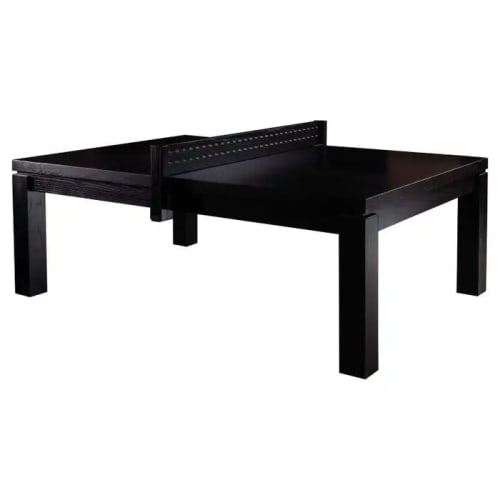 Black Oak Ping Pong Table | Tables by Aeterna Furniture
