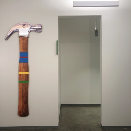 "Hammer" | Wall Sculpture in Wall Hangings by ANTLRE - Hannah Sitzer | Google RWC SEA6 in Redwood City
