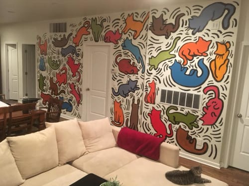 Keith Haring Tribute Mural
