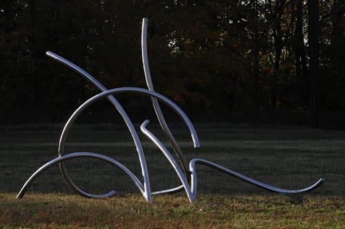 Duet in Stainless #5 | Public Sculptures by Dave Caudill