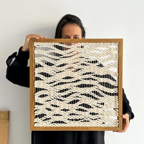 Breathe 003 | Tapestry in Wall Hangings by Ana Salazar Atelier