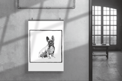 French Bulldog | Paintings by cartissi
