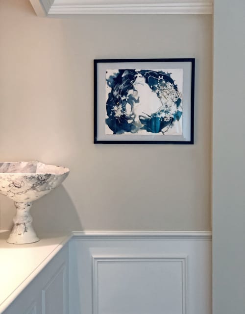 Lost Bouquet 14 | Mixed Media by Ann Holsberry