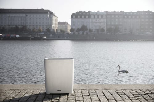 Better litter bin | Furniture by mmcité1 | Náplavka in Praha
