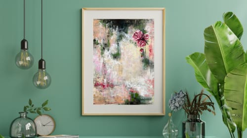 Roses and Lace | Mixed Media by Angela Blaha