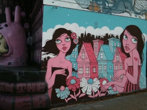 Haight Street Mural | Murals by Ursula Xanthe Young