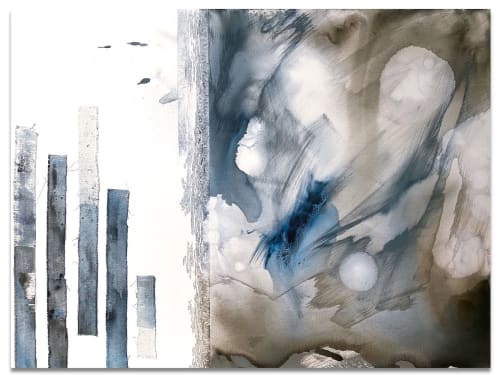 Limina /2 | Oil And Acrylic Painting in Paintings by Cristina Dalla Valentina