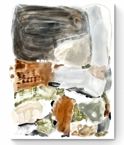 Piccole terre 3 | Oil And Acrylic Painting in Paintings by Cristina Dalla Valentina