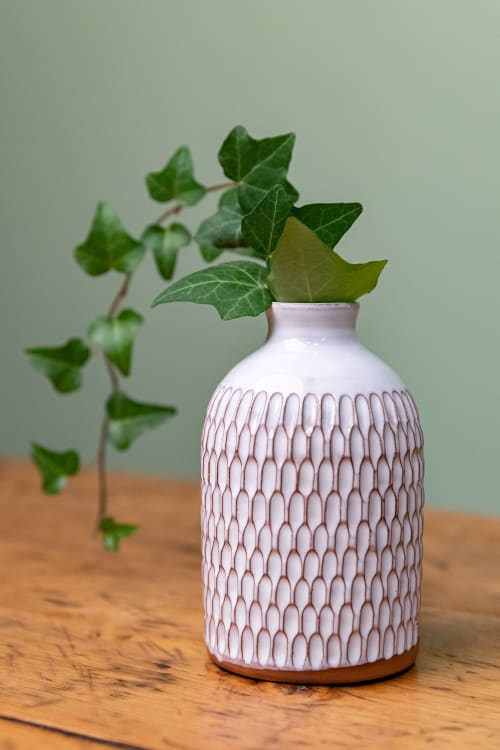 Little Carved Vase | Vases & Vessels by ManinPasta