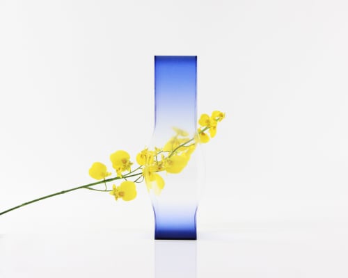 Stretch Color Blue | Vases & Vessels by Desz Office